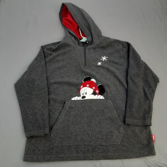 VTG Mickey Mouse Pullover Hoodie Sweater Women Size 18W/20W Mickey Unlimited - Picture 1 of 8